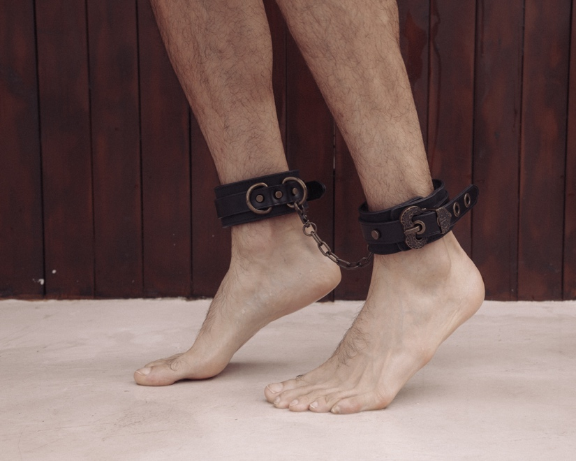 Real Leather Ankle Cuffs